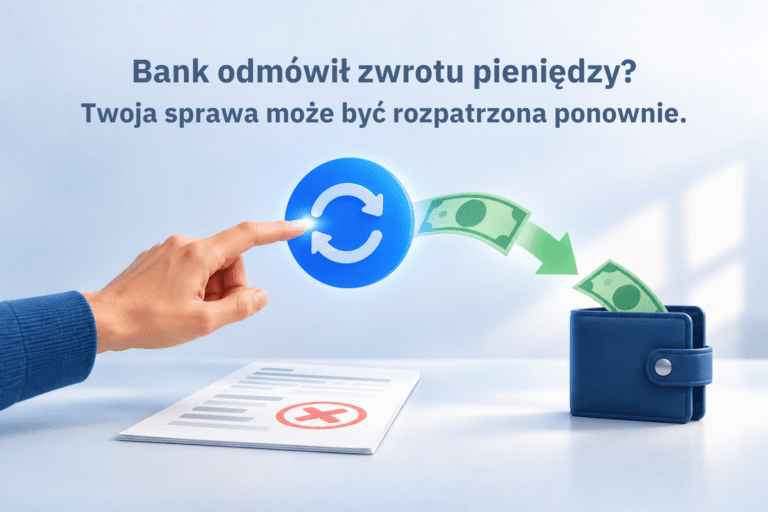 Nieautoryzowane transakcje – ponowne rozpatrzenie reklamacji i możliwość odzyskania pieniędzy